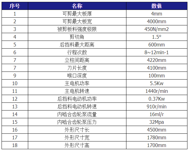 QC12Y-4X4000液压摆式剪板机LEYU.COM